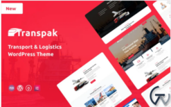 Transpak - Transport & Logistics WordPress Theme