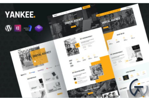 Yankee Digital Agency Elementor WordPress Theme