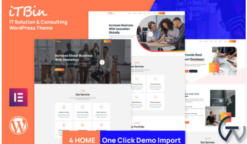 ITBIN - IT Solution and Business Service WordPress Theme