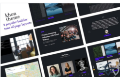 Khon - Creative Agency WordPress Theme