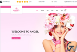 Angel - Beauty Salon Store WooCommerce WordPress Elementor Theme