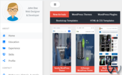 MhrPortfolio - Portfolio WordPress Theme