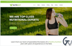 Nutrimof - Nutritional & Health WordPress Theme