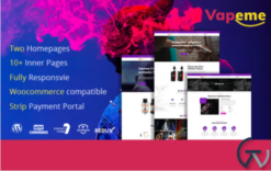 Vapeme | Modern Vape Shop WordPress Theme