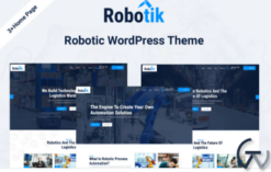 Robotik - Robotic Automation WordPress Theme