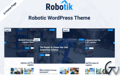 Robotik Robotic Automation WordPress Theme