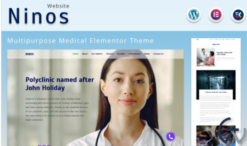 Ninos - Multipurpose Medical Website Elementor WordPress Theme