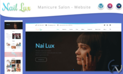 Nail Lux - Manicure Salon Website WordPress Theme