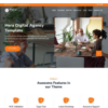 Hera Digital Agency One page WordPress Theme