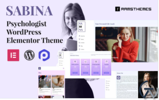 SABINA Psychologist WordPress theme