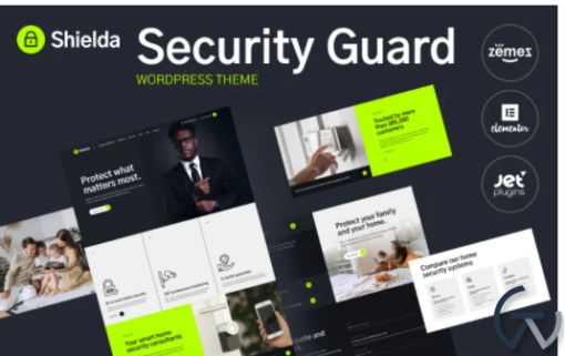Shielda Security Guard WordPress theme