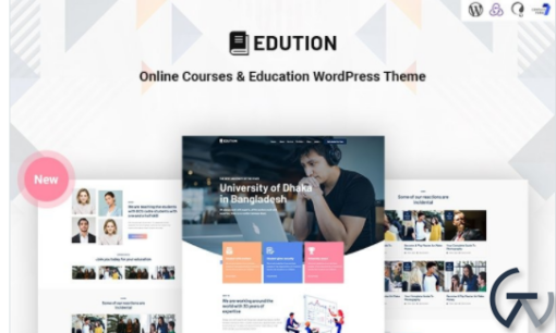 Edution Online Courses Education Responsive WordPress Theme