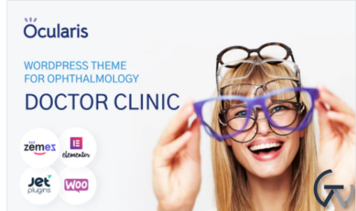 Ocularis Doctor Clinic WordPress Theme for Ophthalmology