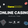GameZone Online Casino WordPress theme