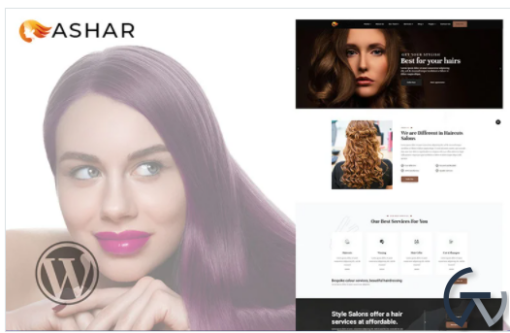 Ashar Hair Dresser Salon WooCommerce Theme