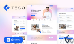 TECO - IT Solutions & Services Business Elementor WordPress Theme