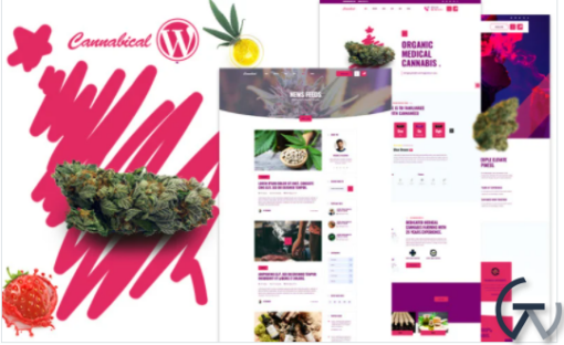 Cannabical Recreational Cannabis WordPress Theme