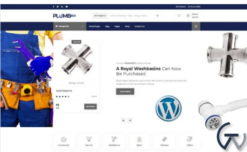 Plumbing Hub - Plumbing Shop WordPress Theme