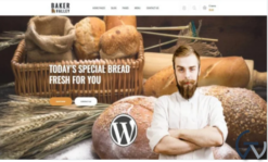 Baker Valley - Bakery and Pastry Shop WordPress Theme