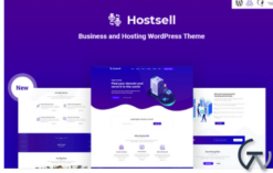 Hostsell - Business and Hosting Responsive WordPress Theme