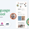 Englot Clean Language Course WordPress Theme