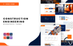Konstruksy - Construction Engineering WordPress Theme