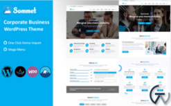 Sommet - Corporate Business WordPress Theme