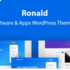 Ronald - Software & App Landing WordPress Theme 2 Ronald Software App Landing WordPress Theme