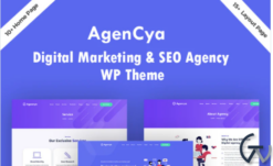 Agencya - Digital Marketing & SEO Agency WordPress Theme
