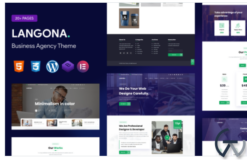 Langona – Business Agency WordPress Theme