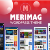 Merimag Elementor Blog Magazine and News Wordpress Theme