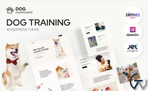 Dog Roverhound Dog Training WordPress Theme