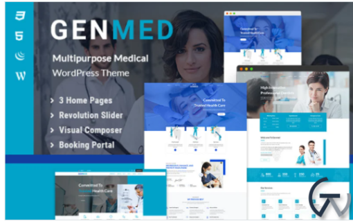 Genmed Multipurpose Medical WordPress theme