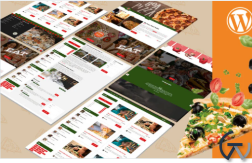 Fattpizza Pizza Restaurant and Dinner WordPress Theme