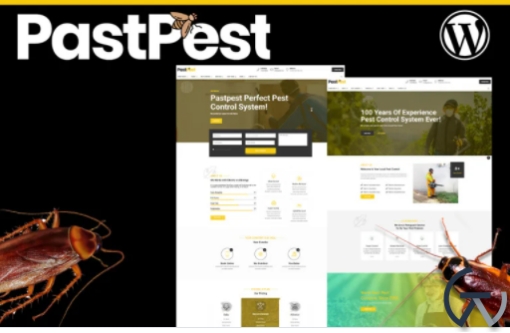 Pastpest Pest exterminator WordPress Theme