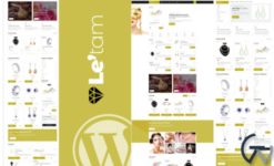 Le'tam | Jewelry Shop WordPress Theme