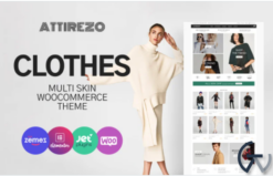 Attirezo - Clothes ECommerce Classic Elementor WooCommerce Theme