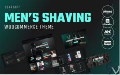 Beardoff - Men's Shaving Products Responsive WooCommerce Theme