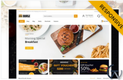 Burge - Fast Food Store WooCommerce Theme
