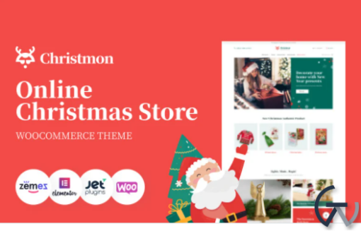 Christmon Christmas Handicraft eCommerce Website WooCommerce Theme