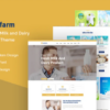Cowfarm Milk and Dairy Responsive WordPress Theme