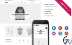 Craze - The Fashion Store Responsive WooCommerce Theme