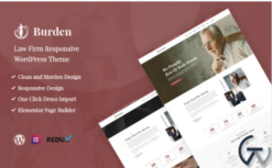 Burden - Law Firm Responsive WordPress Theme