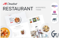 Come&Eat - Restaurant Multipurpose Modern WordPress Elementor Theme