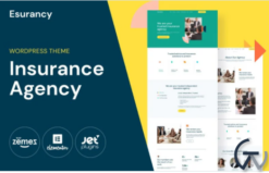 Esurancy - Insurance Agency Services WordPress Theme