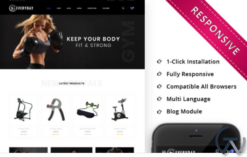 Everyday - The Gym Online Store WooCommerce Theme