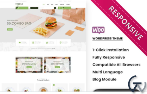 Foodilo The Fast Food Restaurant Store WooCommerce Theme