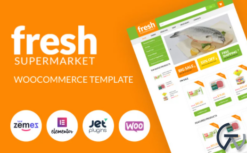 Fresh Fresh - Supermarket Woocommerce Template for easy sales WooCommerce Theme