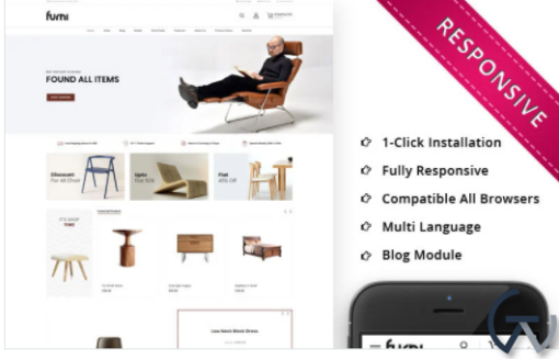 Furni The Furniture Store Responsive WooCommerce Theme 1