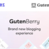 Gutenberry Gutenberg based Clean Blog WordPress Theme